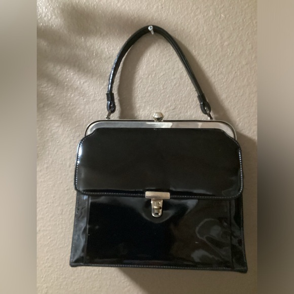 BLACK VINTAGE BAG - Picture 1 of 16